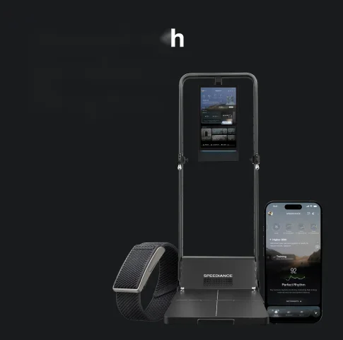 Speediance walking pad, strap and phone ecosystem