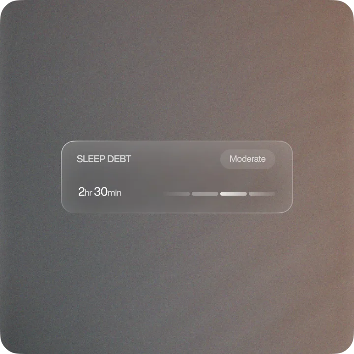 Sleep Debt Insights