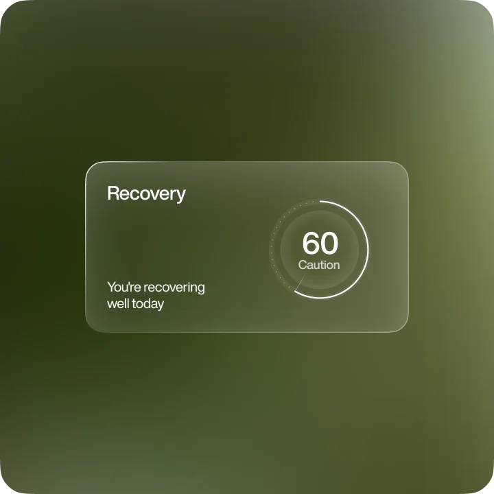 Daily Recovery Score
