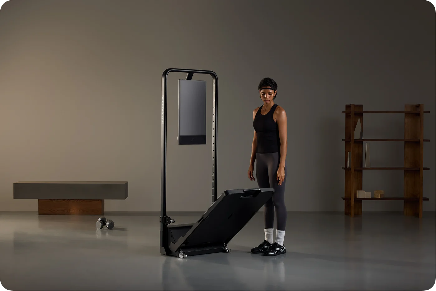 Soft-drop folding system