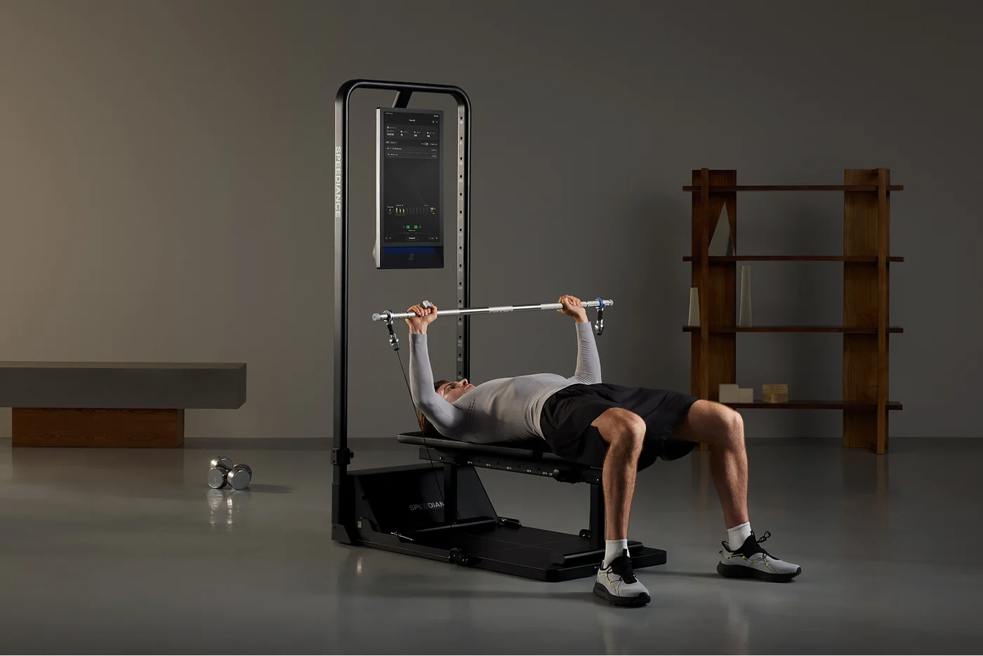 Smith machine training on Gym Monster 3