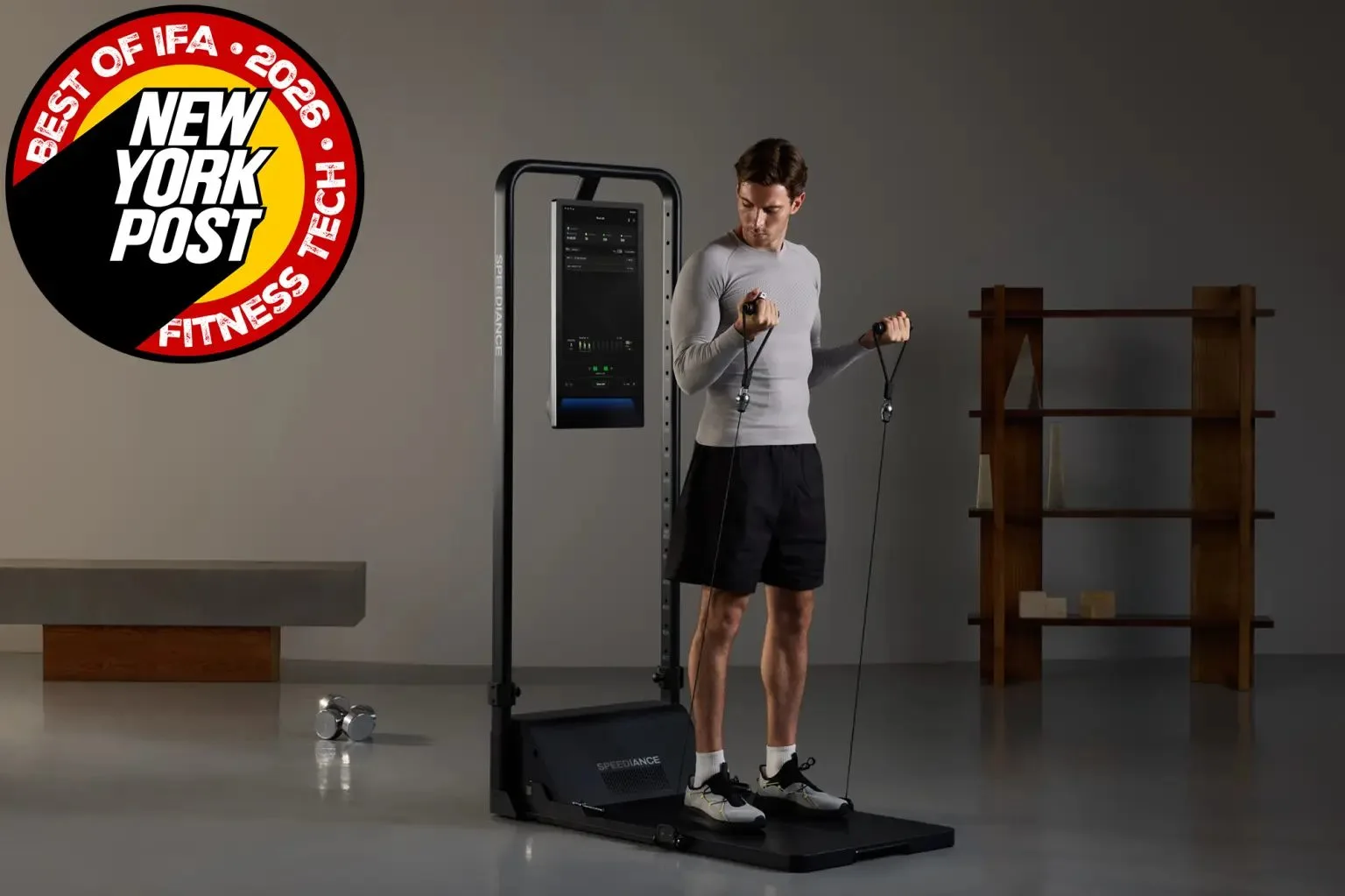 Gym Monster 3 with the New York Post Best of IFA 2026 badge